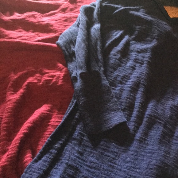 NWOT Express Same top2colors(maroon S & blue XS)tie/cinch - Picture 2 of 9